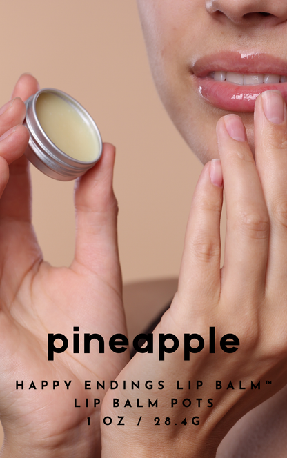 HAPPY ENDINGS LIP BALM™ PINEAPPLE