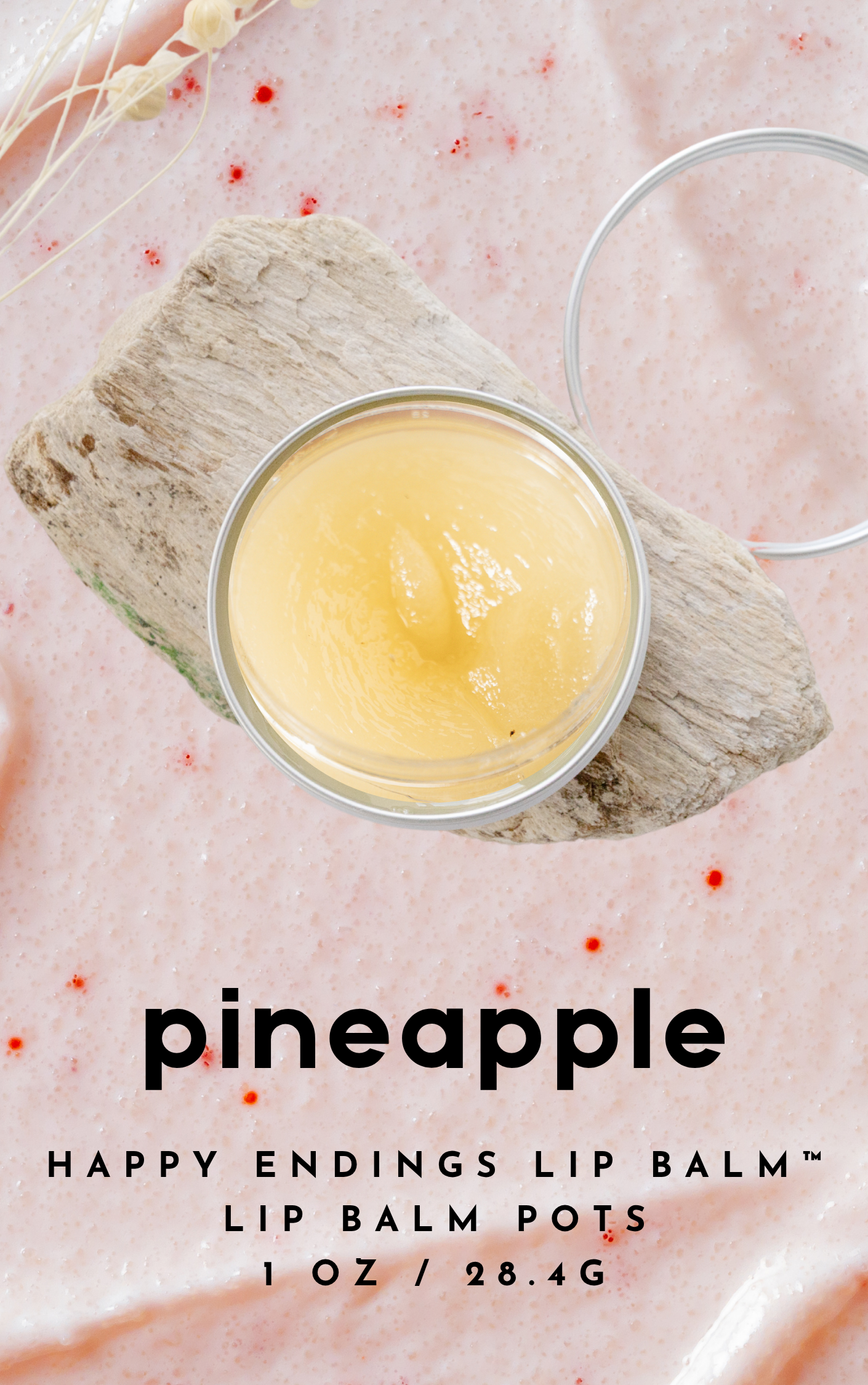 HAPPY ENDINGS LIP BALM™ PINEAPPLE