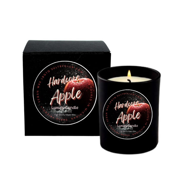 HARDCORE APPLE 16 Oz 3 Wick Candle