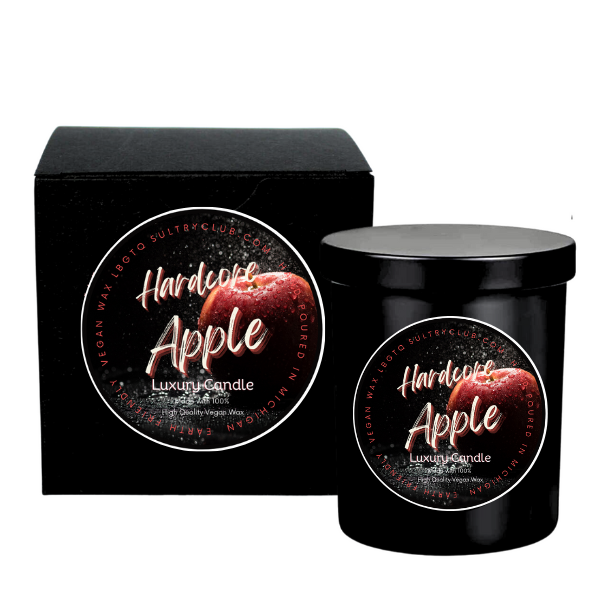 HARDCORE APPLE 16 Oz 3 Wick Candle