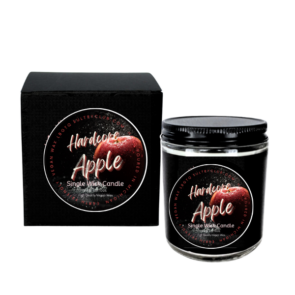 HARDCORE APPLE 16 Oz 3 Wick Candle