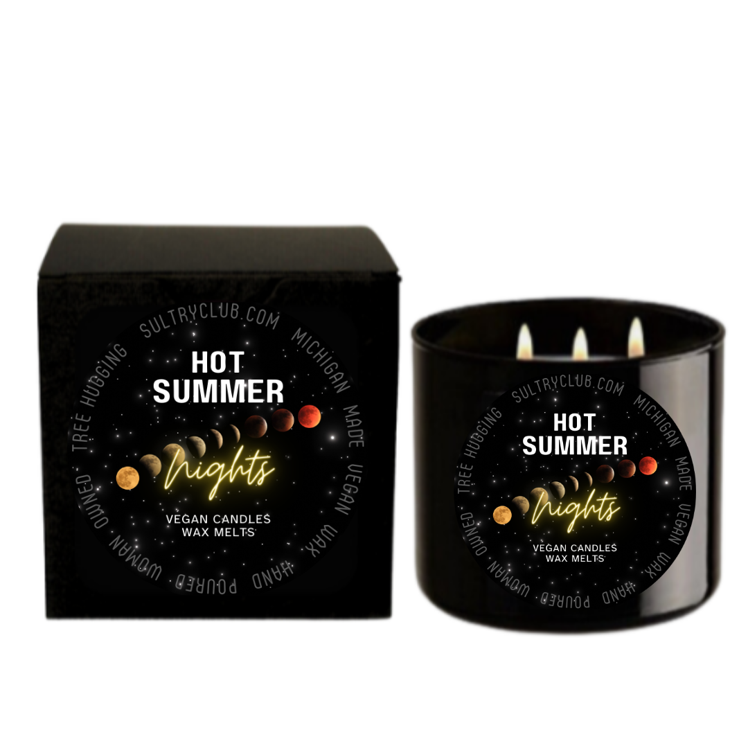 Hot Summer Nights 16 Oz 3 Wick Candle