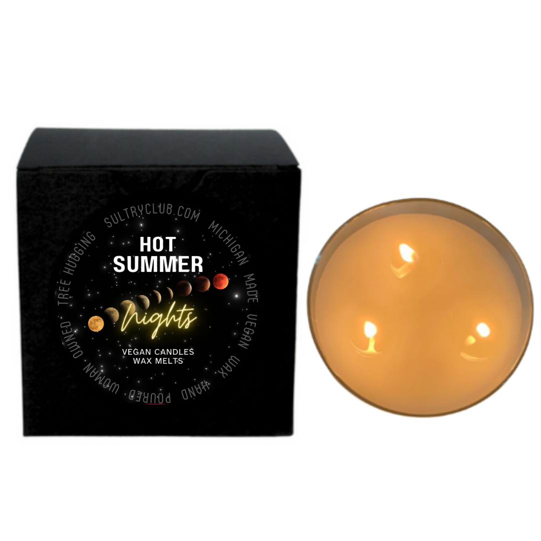 Hot Summer Nights 16 Oz 3 Wick Candle