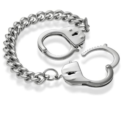 Steamy Nights Steel Handcuff Bondage Bracelet