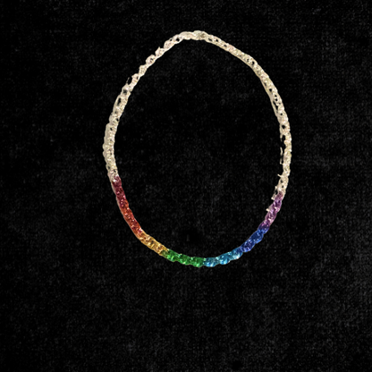 Rock My Rainbow Byzantine Necklace