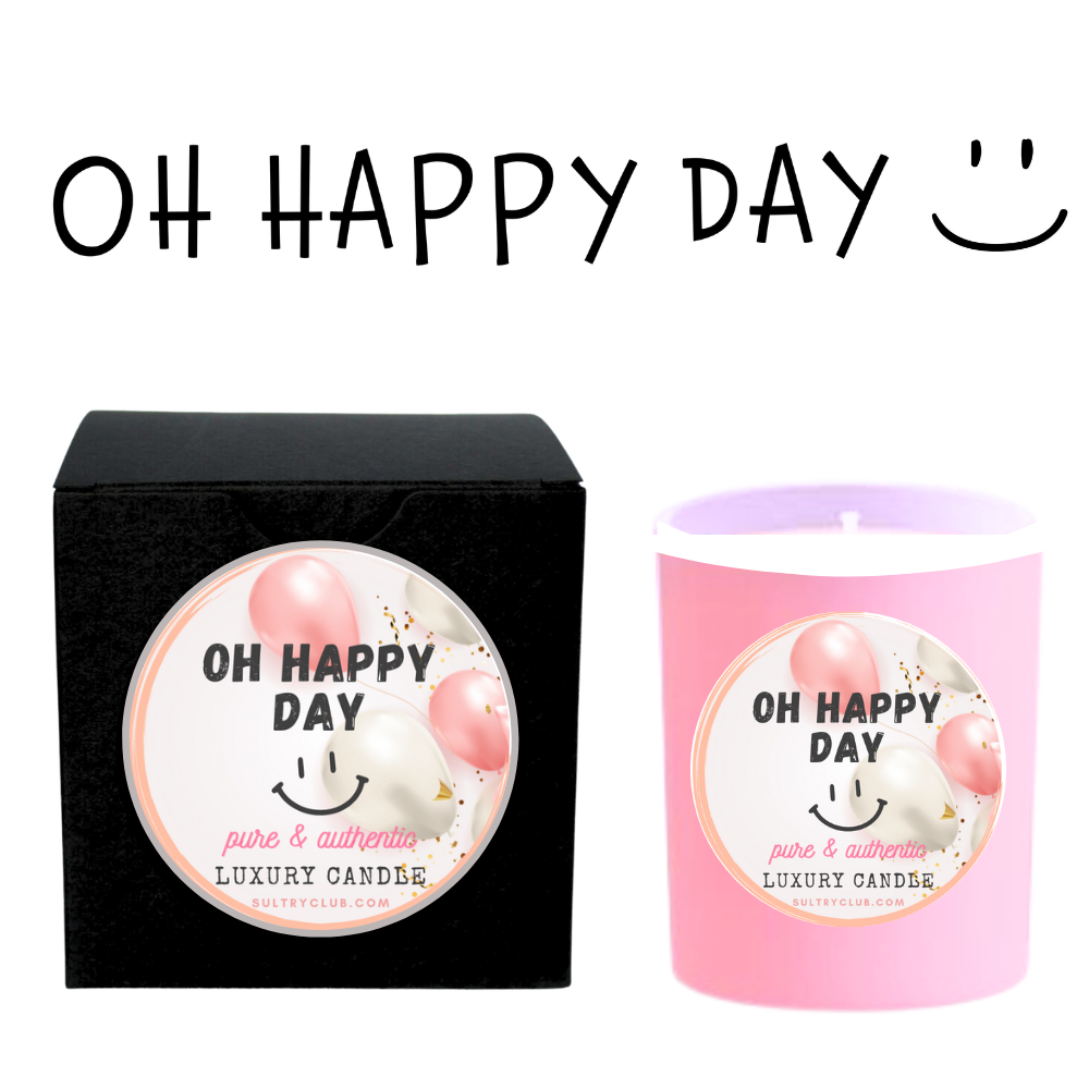 OH HAPPY DAY Vegan Candle