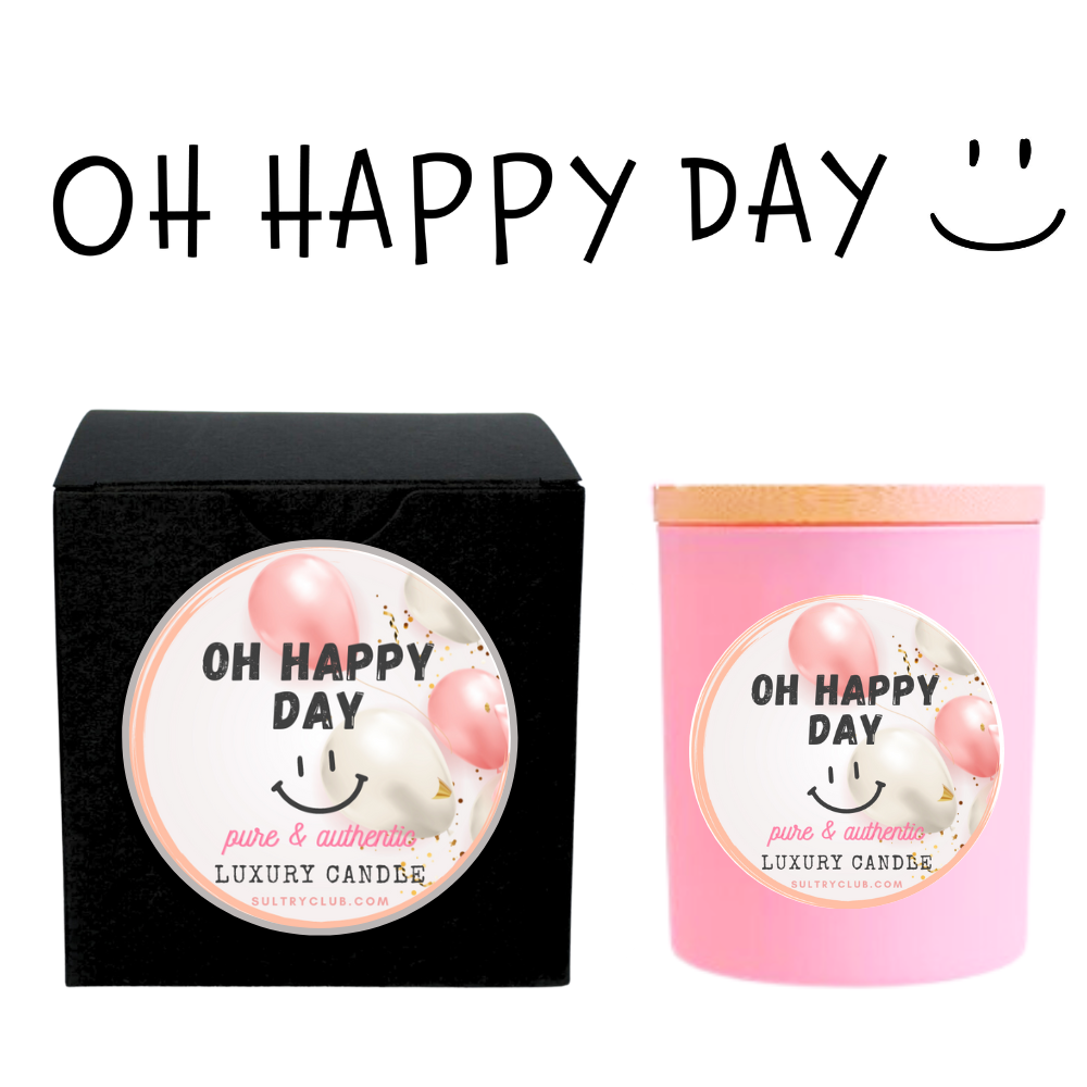 OH HAPPY DAY Vegan Candle