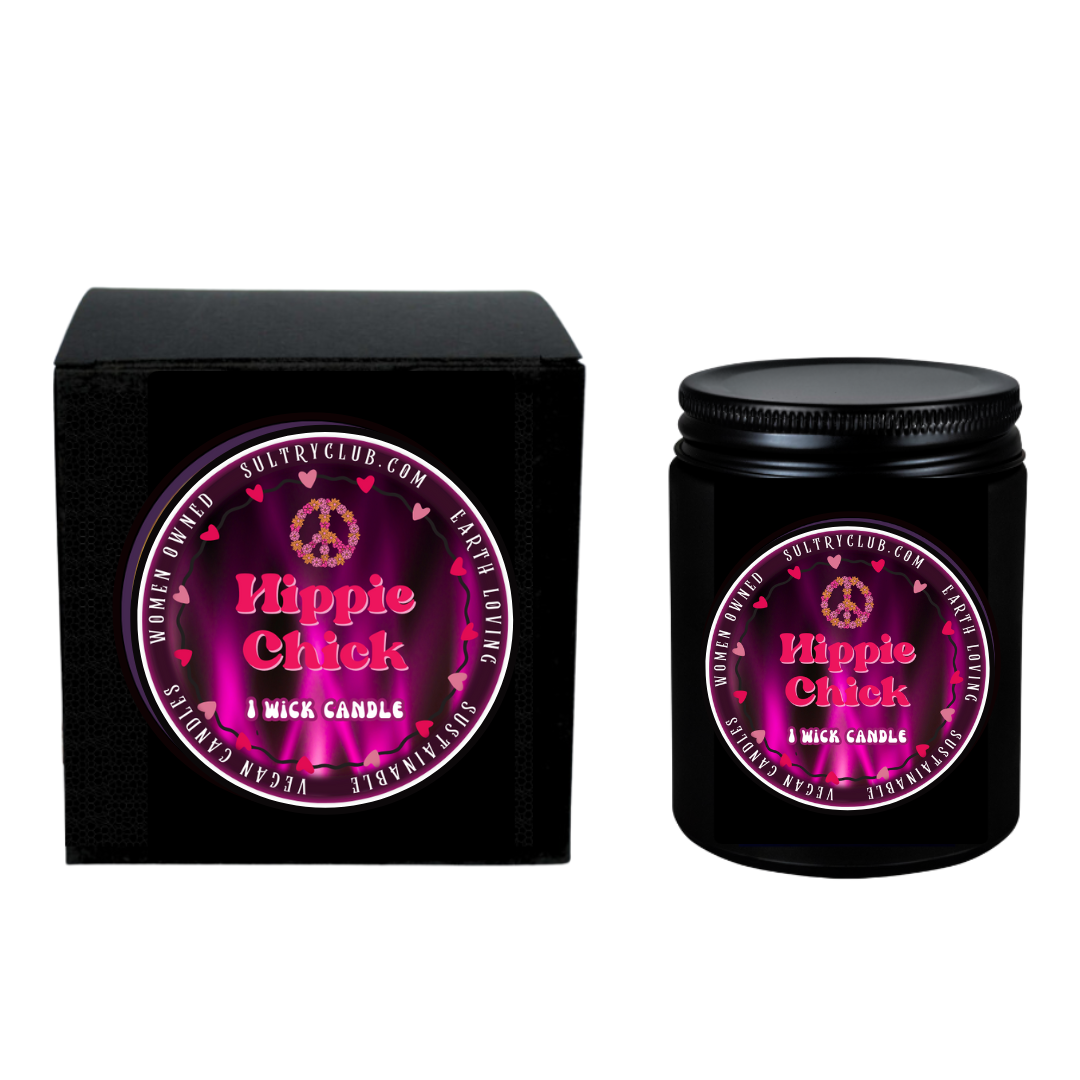 HIPPIE CHICK VEGAN CANDLE