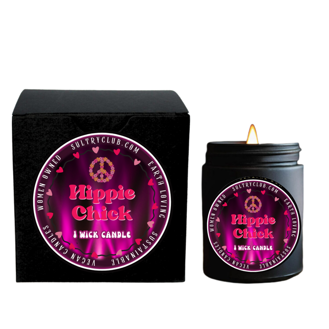 HIPPIE CHICK VEGAN CANDLE