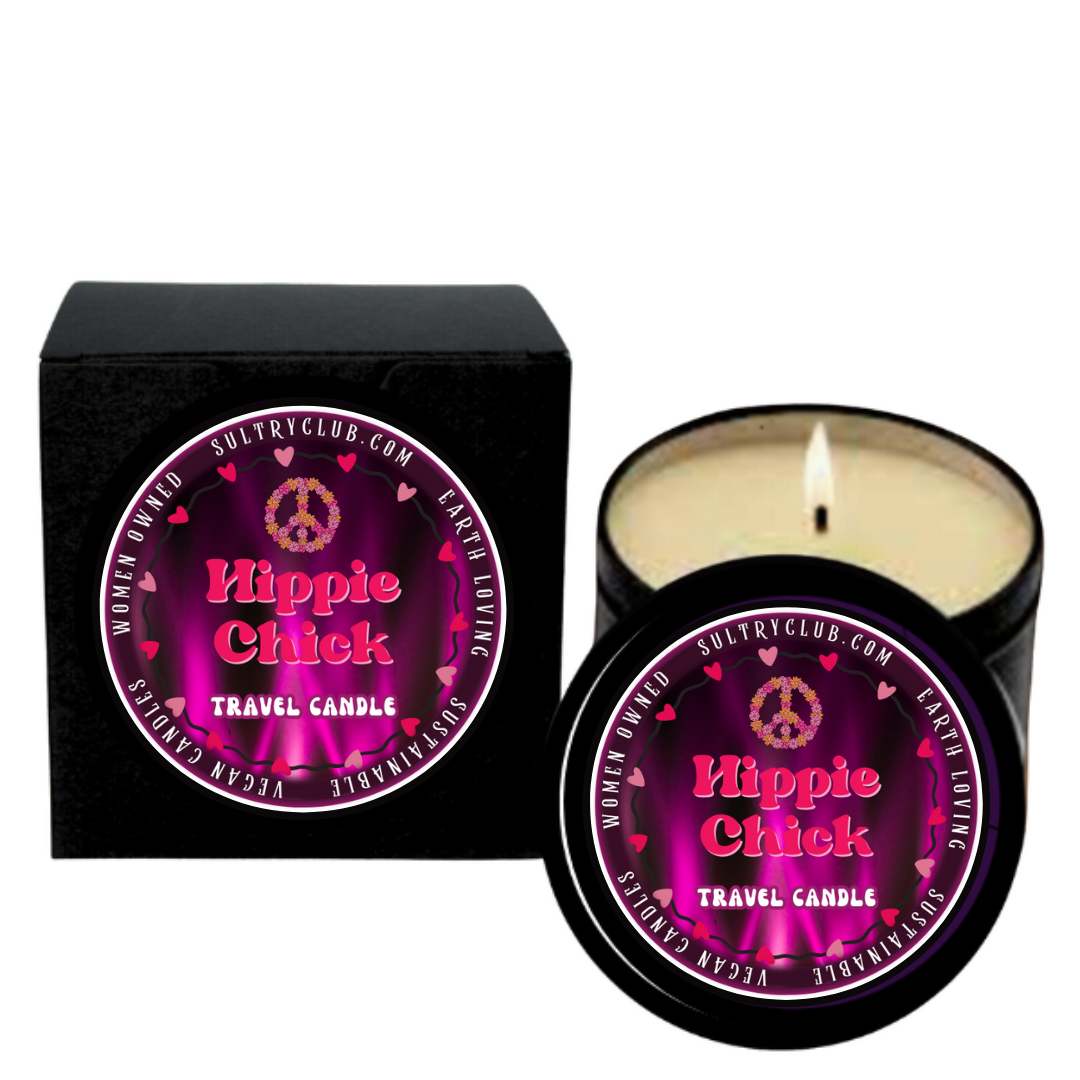 HIPPIE CHICK VEGAN CANDLE