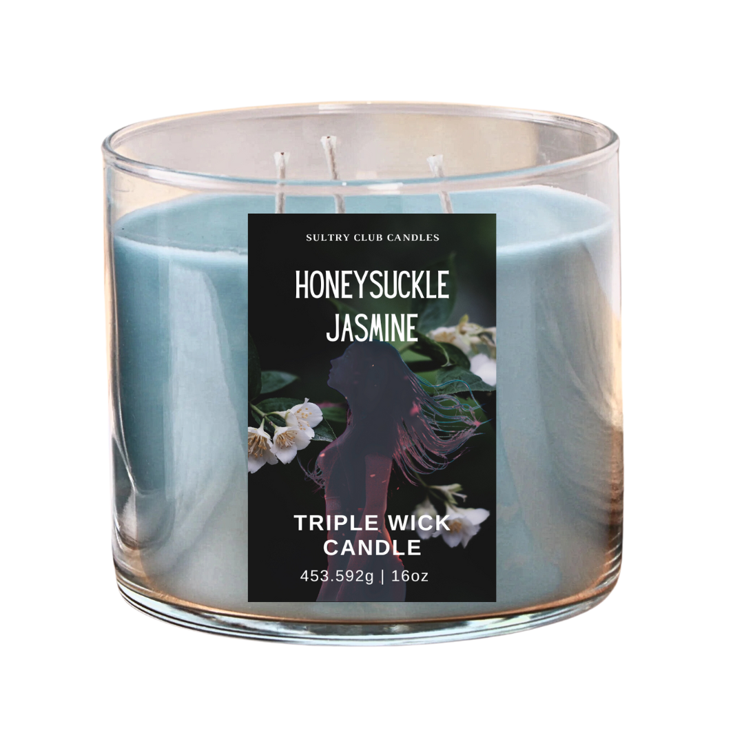 Honeysuckle Jasmine Vegan Candle