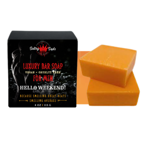 Hello Weekend! Vegan Soap