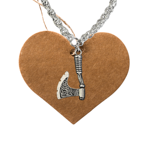 Viking Battle Axe Necklace