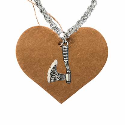 Viking Battle Axe Necklace