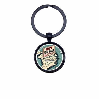 GREENLAND IS NOT FOR SALE Custom Keychain