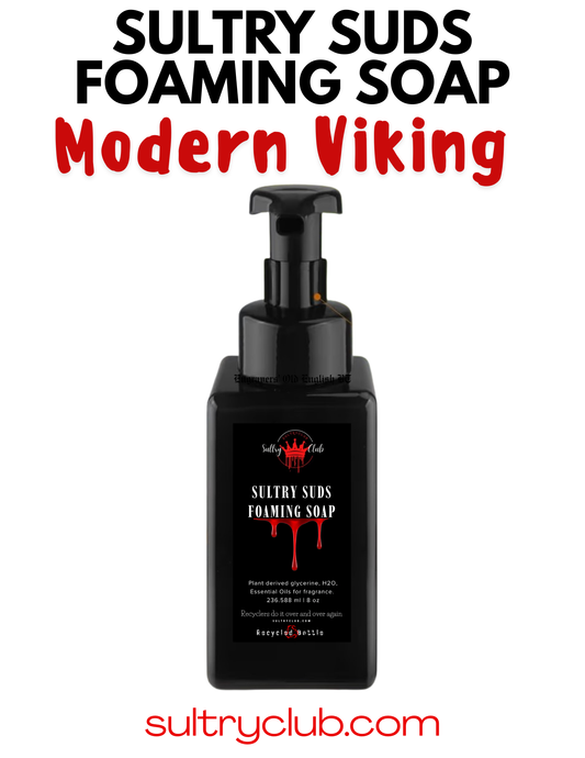 Sultry Suds™ Vegan Foaming Soap (Modern Viking Creed)