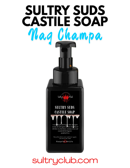 Sultry Suds™ Vegan Foaming Soap (Nag Champa)
