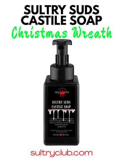 Sultry Suds™ Vegan Foaming Soap (Christmas Wreath)
