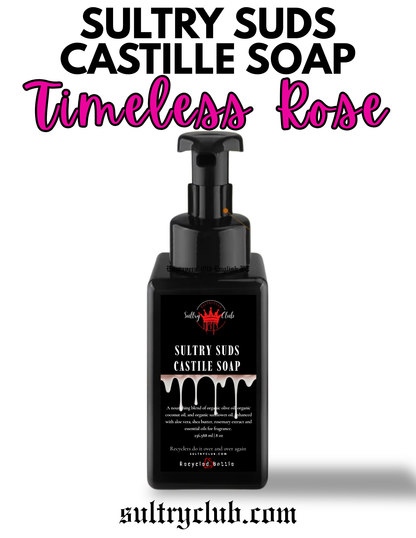 Sultry Suds™ Vegan Foaming Soap (Timeless Rose)