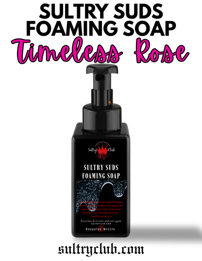 Sultry Suds™ Vegan Foaming Soap (Timeless Rose)
