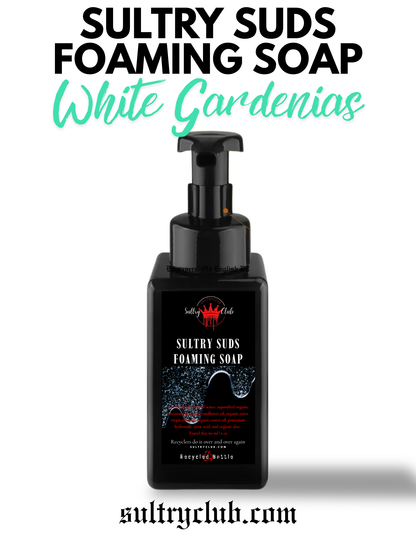 Sultry Suds™ Vegan Foaming Soap (White Gardenia)