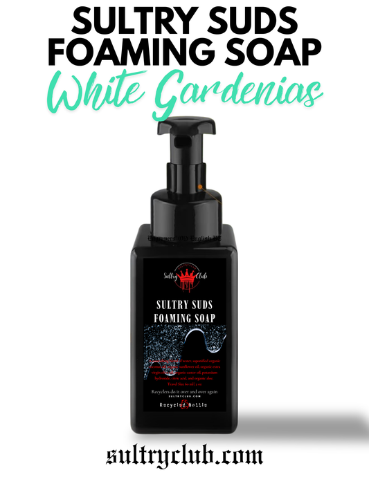 Sultry Suds™ Vegan Foaming Soap (White Gardenia)