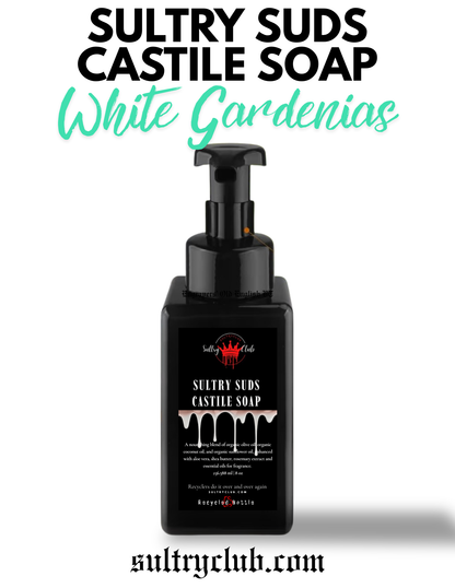 Sultry Suds™ Vegan Foaming Soap (White Gardenia)