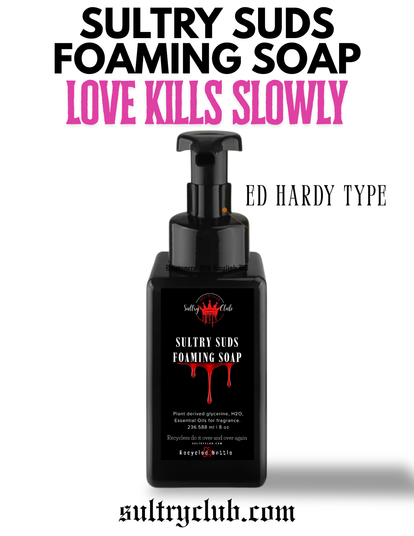 Sultry Suds™ Vegan Foaming Soap (Love Spell)