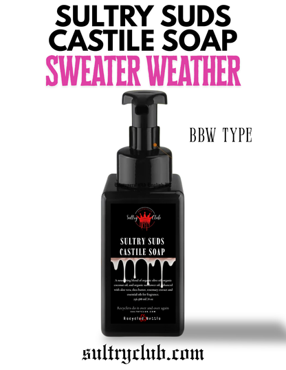 Sultry Suds™ Vegan Foaming Soap (Sweater Weather type)
