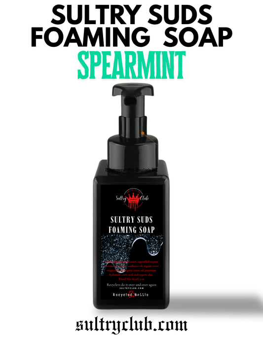Sultry Suds™ Vegan Foaming Soap (Spearmint Mint)