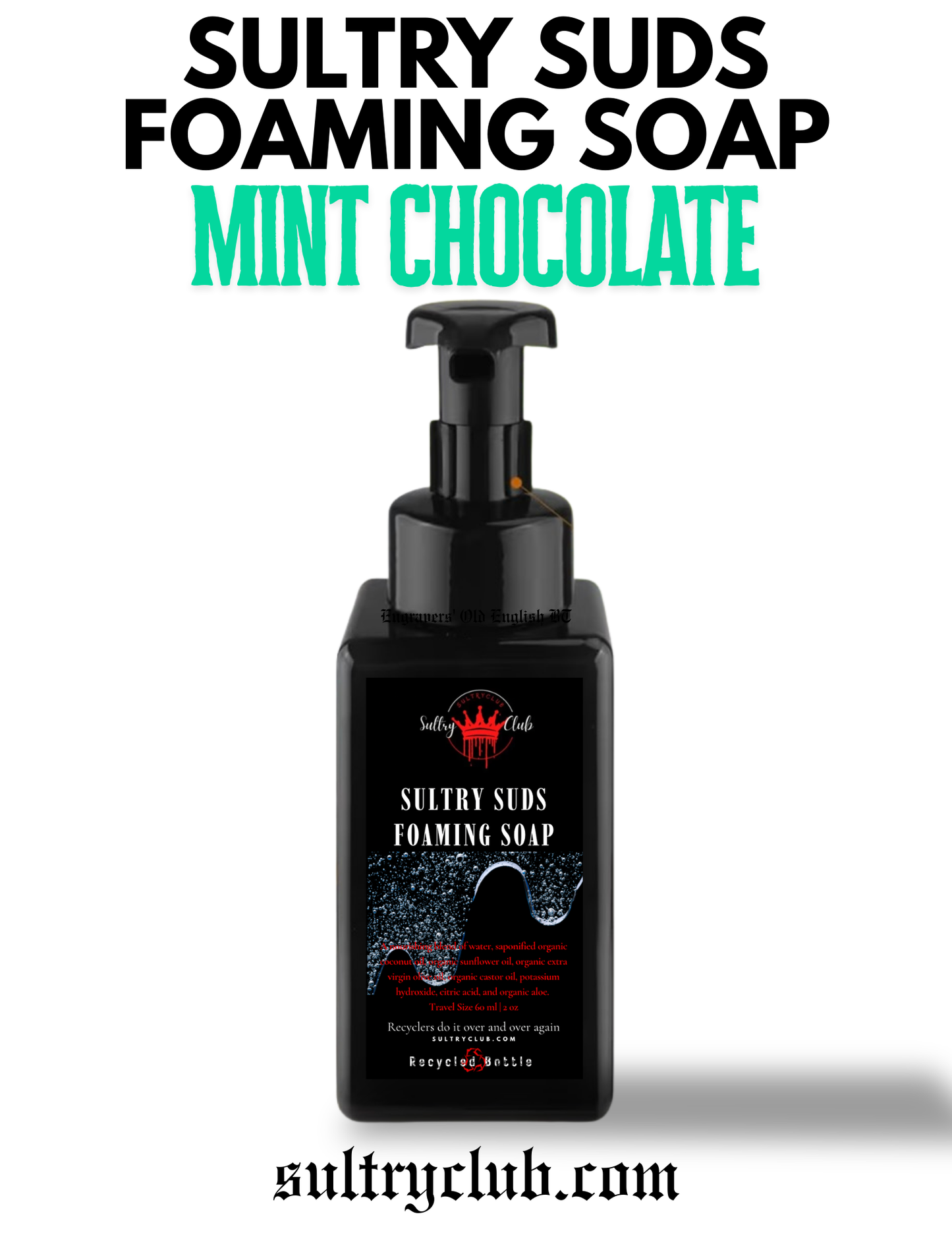 Sultry Suds™ Vegan Foaming Soap (Spicebomb)