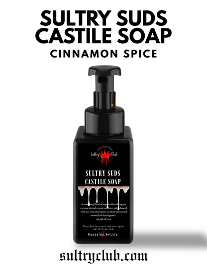 Sultry Suds™ Vegan Foaming Soap (Cinnamon Spice BBW type)