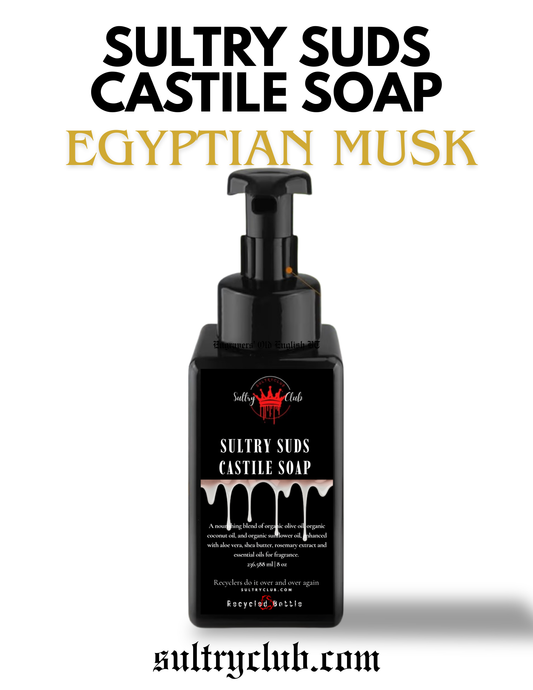 Sultry Suds™ Vegan Foaming Soap (Egyptian Musk)