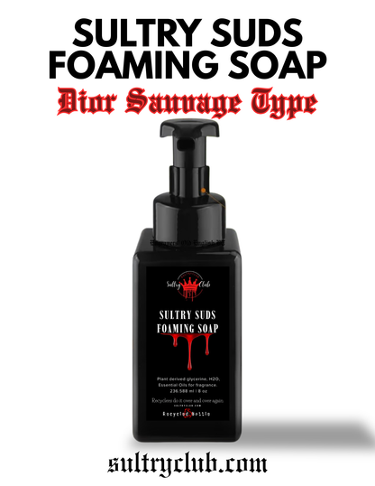 Sultry Suds™ Vegan Foaming Soap (Dior Sauvage type)