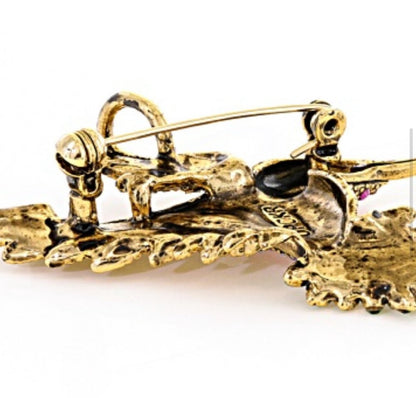 Hummingbird Brooch