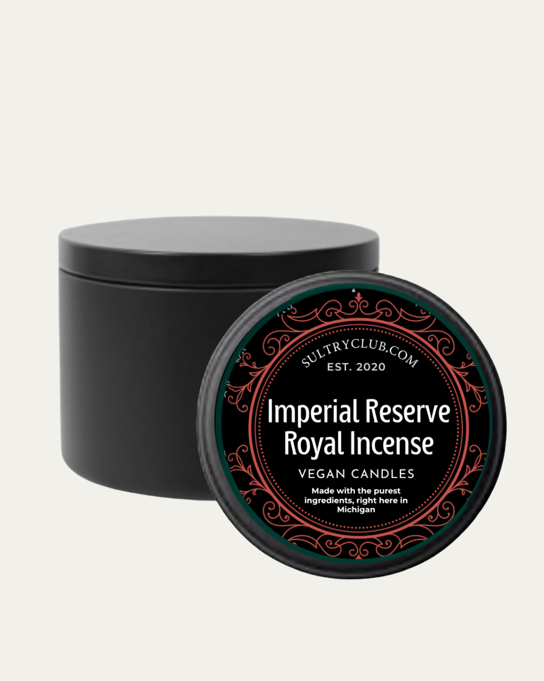 Imperial Reserve (Royal Incense) Vegan Candle