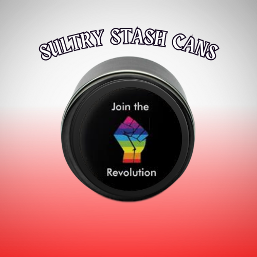 END RACISM Stash Tin - Round Storage Container