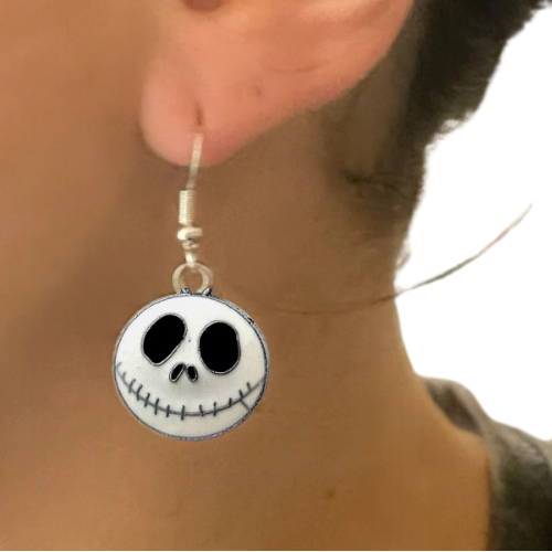 JACK SKELLINGTON DANGLE EARRINGS