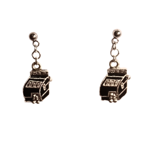 CASINO CASHOUT LOTTERY EARRINGS