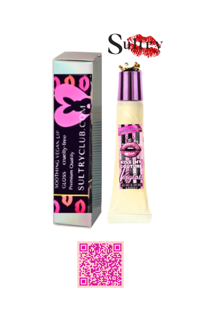 VANILLA LIP GLOSS - KISS AND MAKEUP