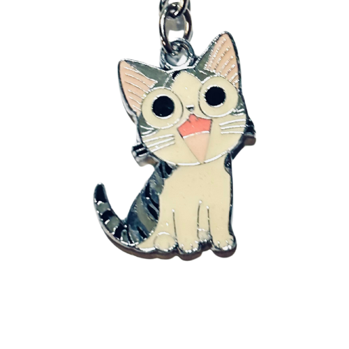 Kitty Love Charm Keychain