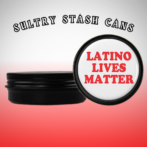 BLACK LIVES MATTER Stash Tin - Round Storage Container