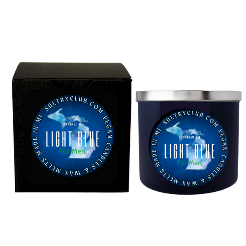 LIGHT BLUE MI VEGAN CANDLE