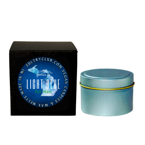 LIGHT BLUE MI VEGAN CANDLE