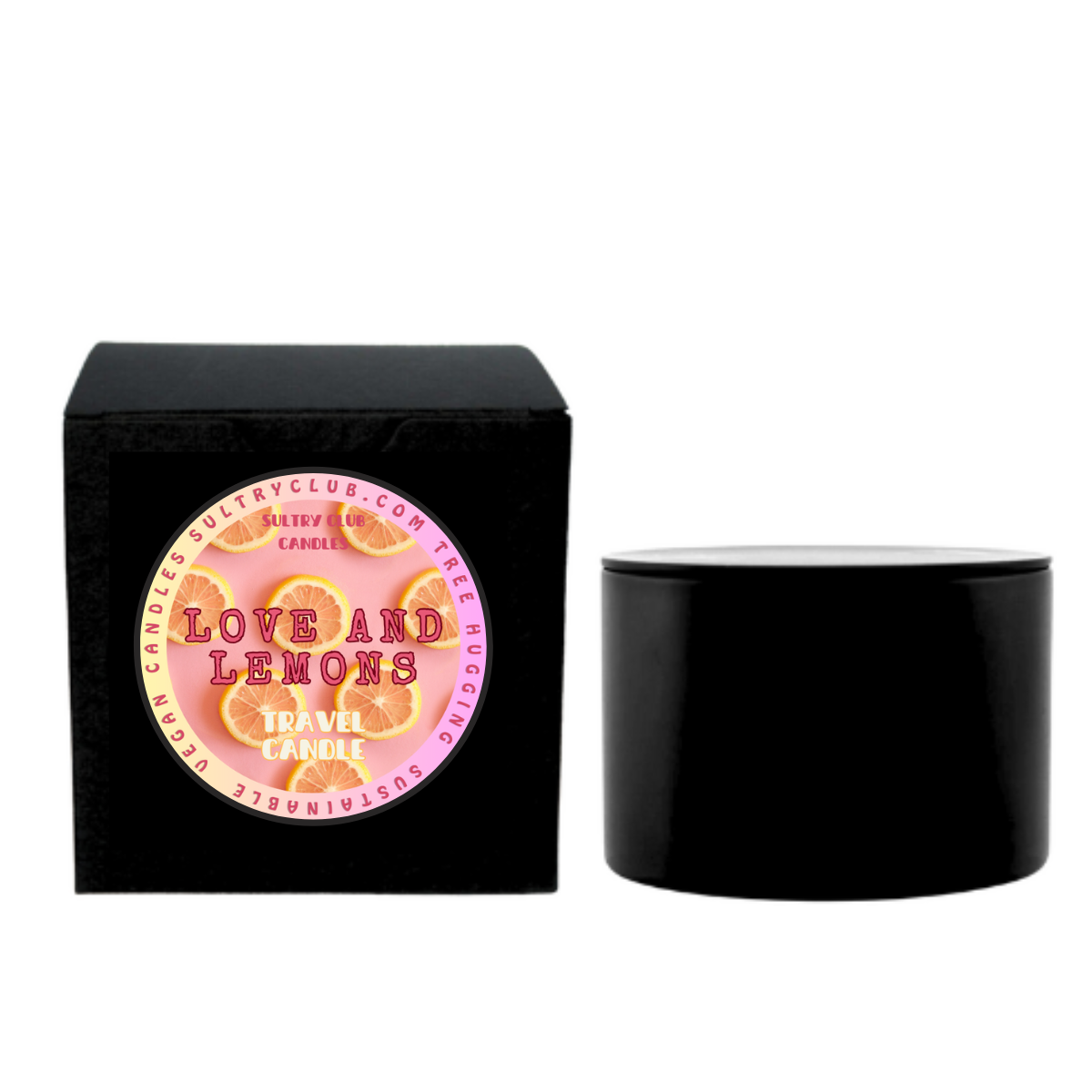 LOVE AND LEMONS Vegan Candle