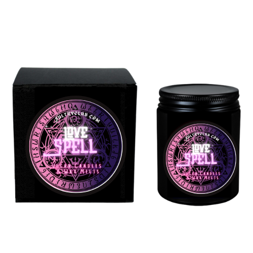 LOVE SPELL TYPE VEGAN CANDLE