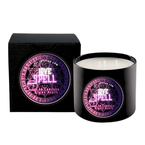 LOVE SPELL TYPE VEGAN CANDLE