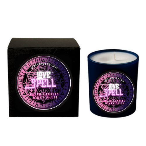 LOVE SPELL TYPE VEGAN CANDLE