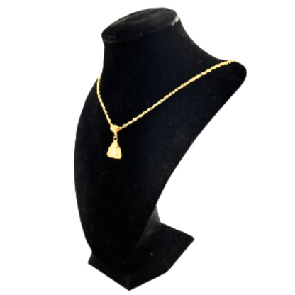 Laughing Buddha Minimalist Necklace