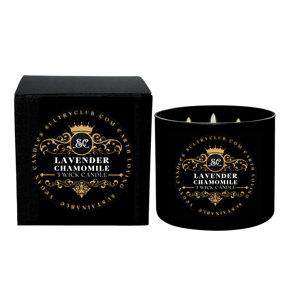 Lavender And Chamomile Vegan Candle